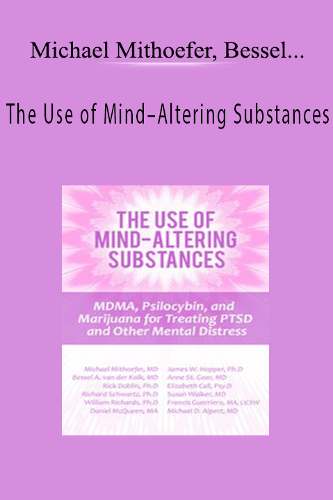 The Use of Mind–Altering Substances: MDMA