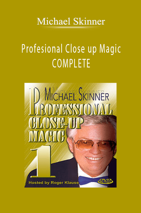 Profesional Close up Magic COMPLETE – Michael Skinner