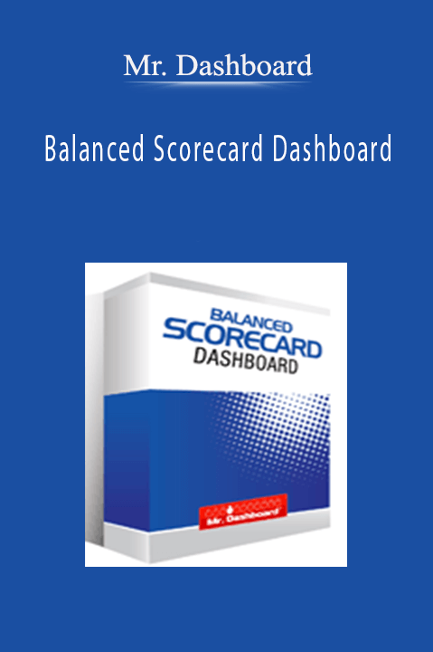 Balanced Scorecard Dashboard – Mr. Dashboard