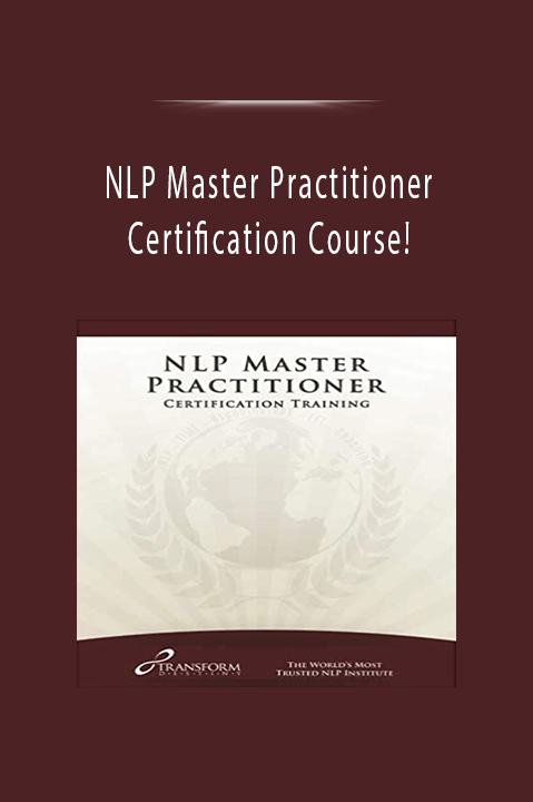 NLP Master Practitioner Certification Course!