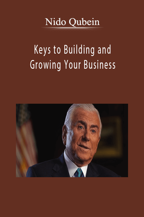 Keys to Building and Growing Your Business – Nido Qubein