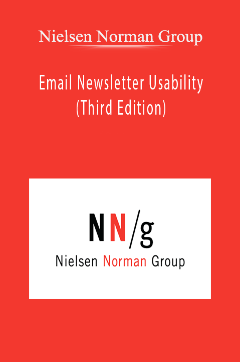 Email Newsletter Usability (Third Edition) – Nielson Norman Group