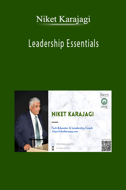 Leadership Essentials – Niket Karajagi