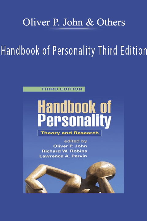 Handbook of Personality Third Edition – Oliver P. John & Others