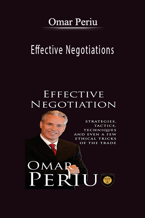 Effective Negotiations – Omar Periu