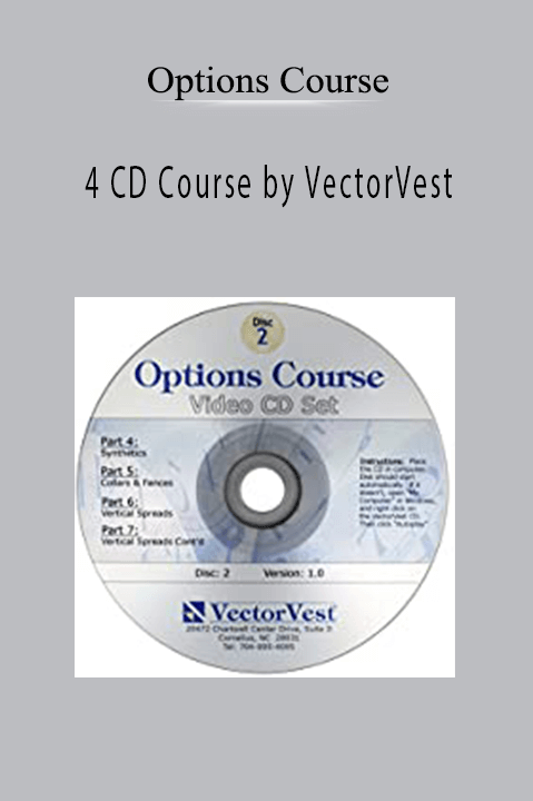 4 CD Course by VectorVest – Options Course
