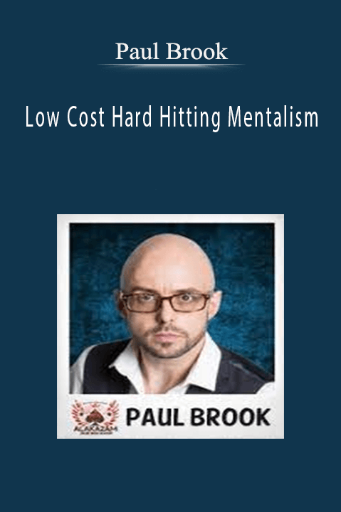 Low Cost Hard Hitting Mentalism – Paul Brook