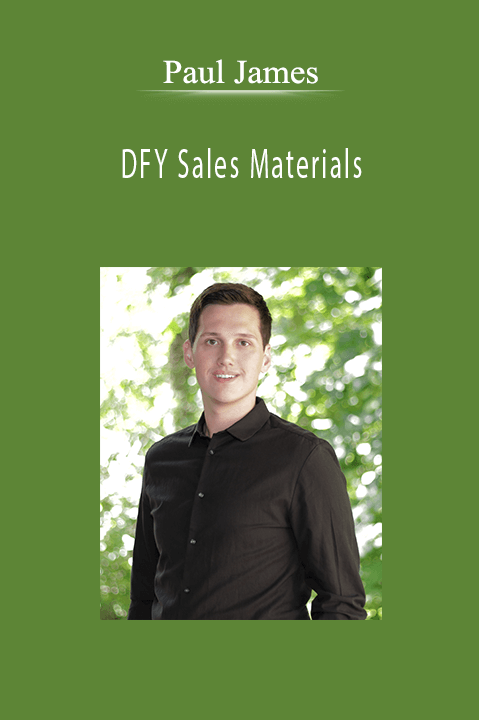 DFY Sales Materials – Paul James