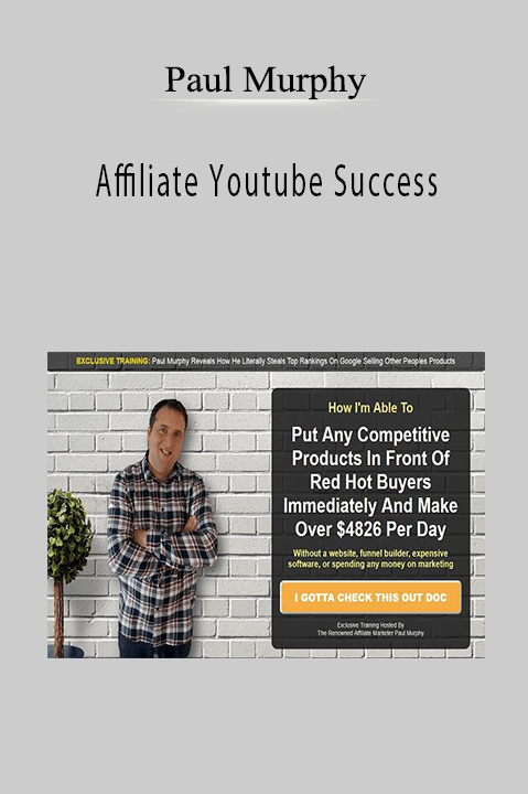 Affiliate Youtube Success – Paul Murphy