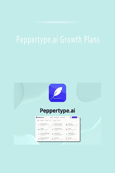 Peppertype.ai Growth Plans