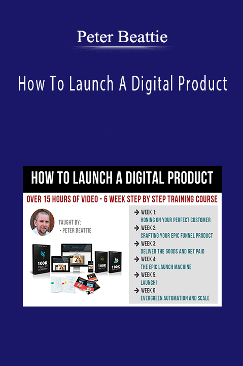 How To Launch A Digital Product – Peter Beattie