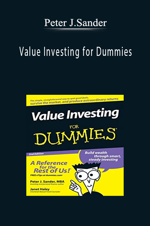 Value Investing for Dummies – Peter J.Sander