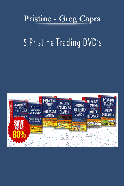 Greg Capra – 5 Pristine Trading DVD’s – Pristine