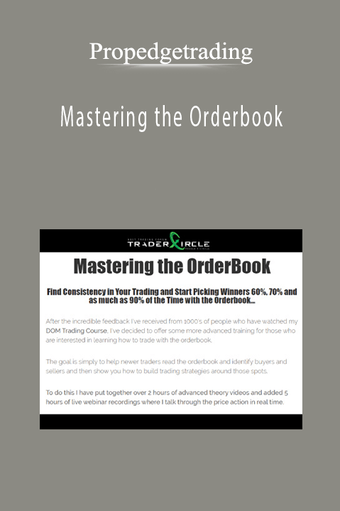 Mastering the Orderbook – Propedgetrading