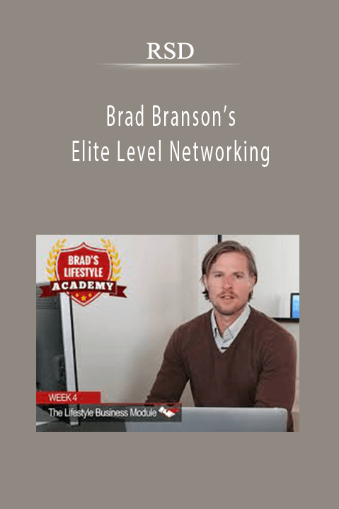 Brad Branson’s Elite Level Networking – RSD