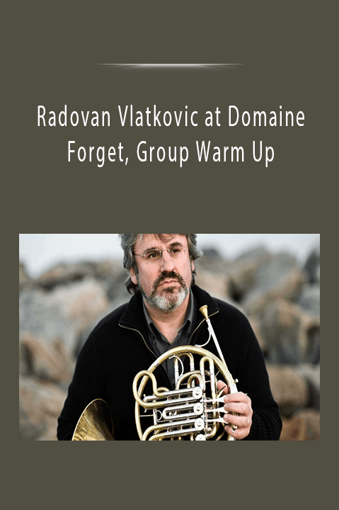 Radovan Vlatkovic at Domaine Forget