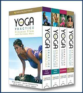 Rainbeau Mars - Sacred Yoga Practice - Vinyasa Flow - 4 Volume Gift Set