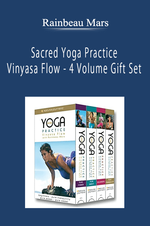 Rainbeau Mars - Sacred Yoga Practice - Vinyasa Flow - 4 Volume Gift Set