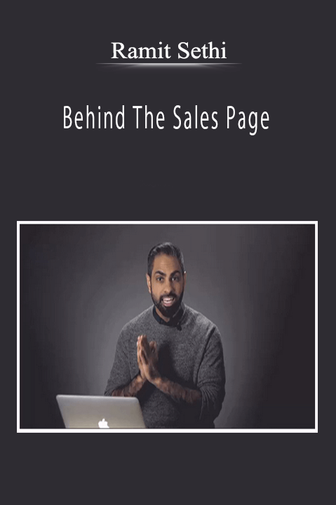 Ramit Sethi - Behind The Sales Page