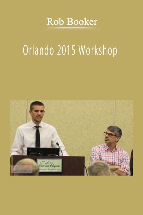 Rob Booker - Orlando 2015 Workshop