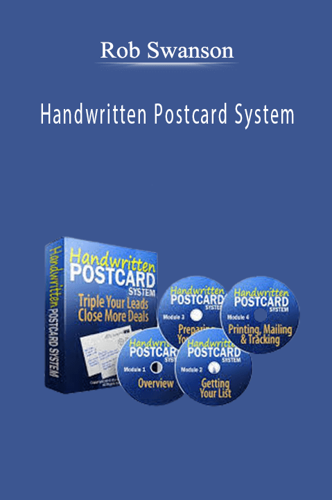 Handwritten Postcard System – Rob Swanson