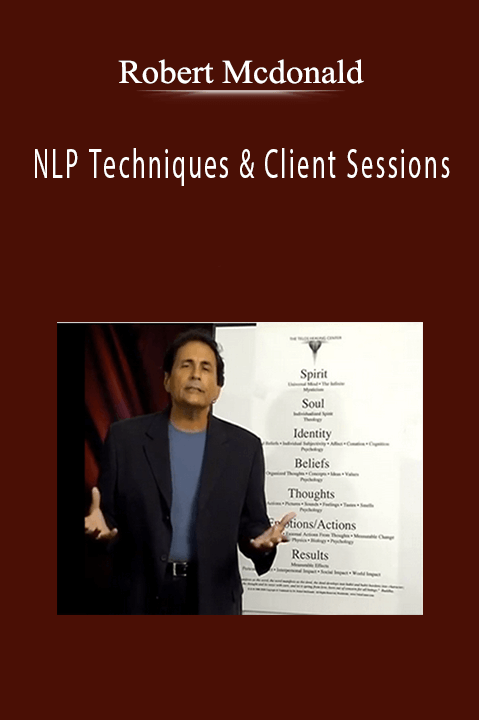 NLP Techniques & Client Sessions – Robert Mcdonald