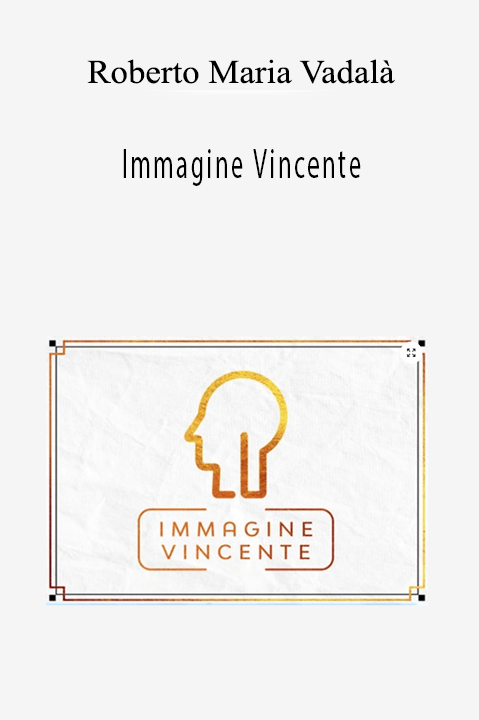 Immagine Vincente – Roberto Maria Vadalà