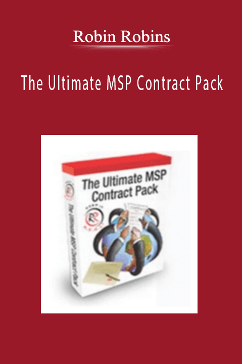 The Ultimate MSP Contract Pack – Robin Robins