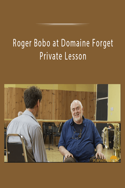 Roger Bobo at Domaine Forget