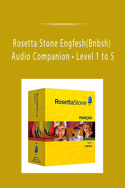 Rosetta Stone Engfesh(Bnbsh) Audio Companion • Level 1 to 5