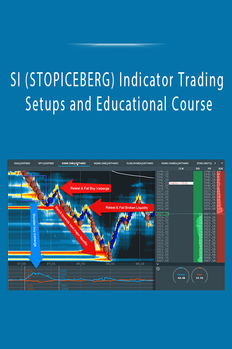 SI (STOPICEBERG) Indicator Trading Setups and Educational Course