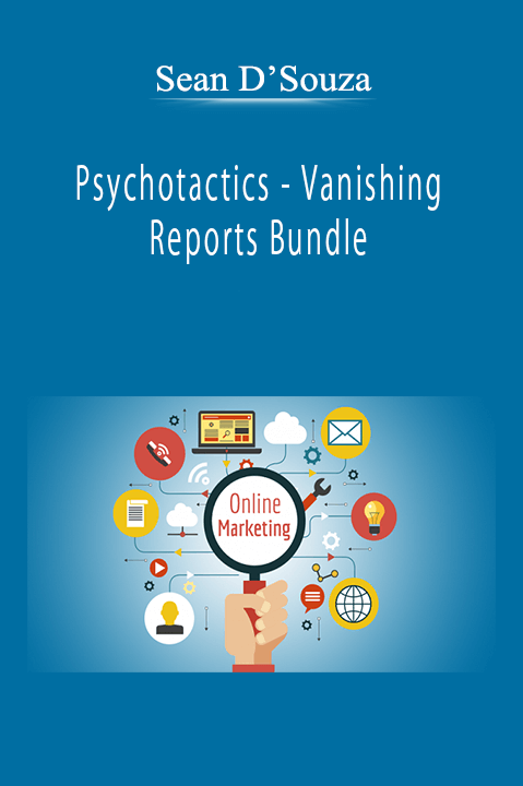 Sean D’Souza - Psychotactics - Vanishing Reports Bundle