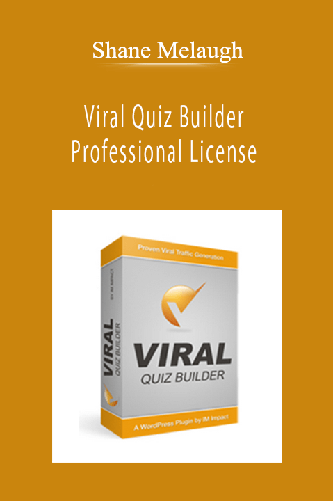 Shane Melaugh - Viral Quiz Builder Professional License