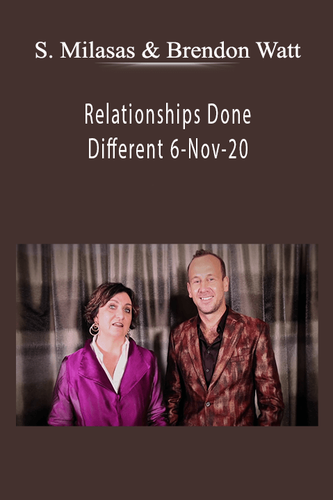 Simone Milasas & Brendon Watt - Relationships Done Different 6-Nov-20