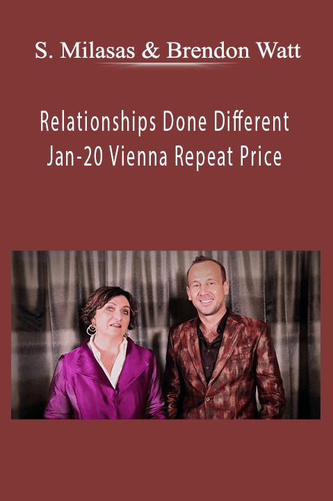 Simone Milasas & Brendon Watt - Relationships Done Different Jan-20 Vienna Repeat Price