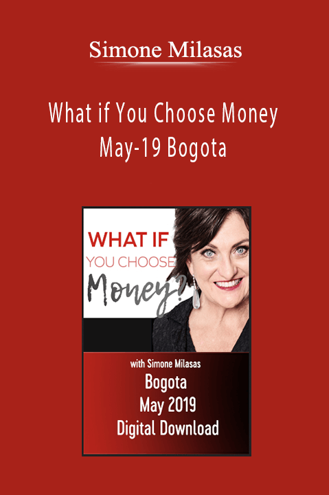 Simone Milasas - What if You Choose Money May-19 Bogota