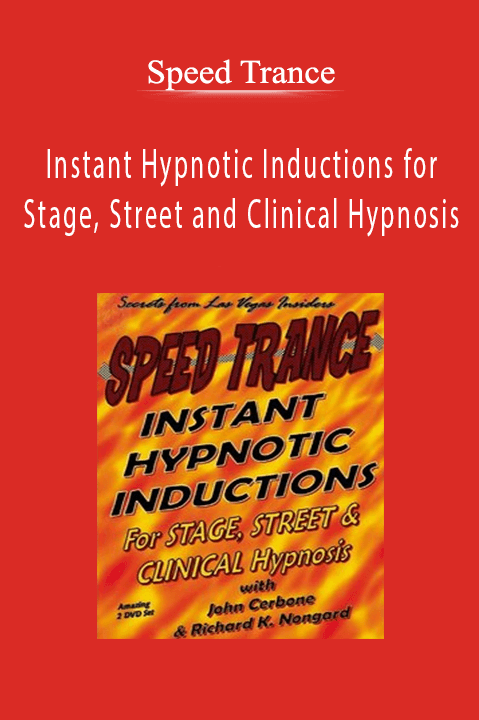 Instant Hypnotic Inductions for Stage