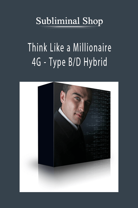 Think Like a Millionaire 4G – Type B/D Hybrid – Subliminal Shop