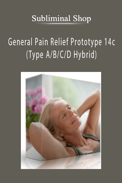 General Pain Relief Prototype 14c (Type A/B/C/D Hybrid) – Subliminal Shop