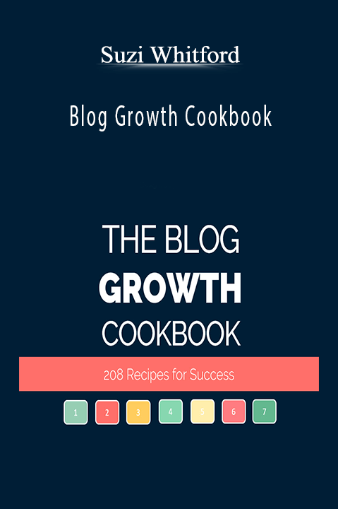 Blog Growth Cookbook – Suzi Whitford