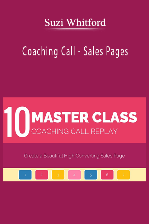 Coaching Call – Sales Pages – Suzi Whitford