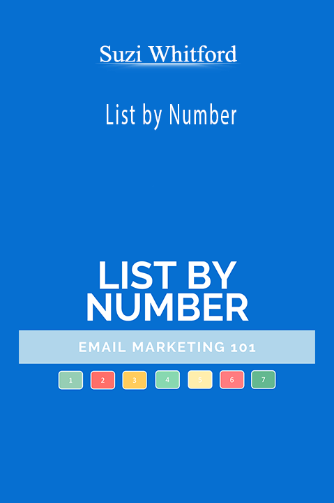 List by Number – Suzi Whitford