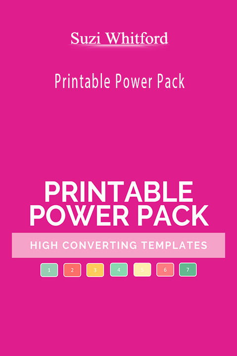 Printable Power Pack – Suzi Whitford