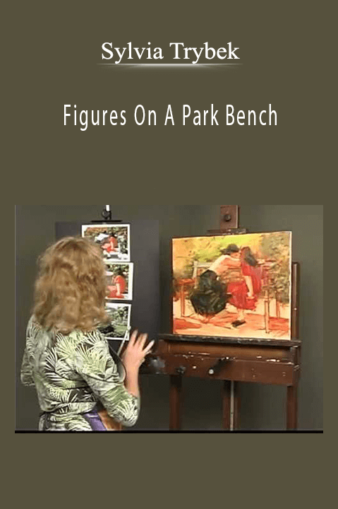 Sylvia Trybek: Figures On A Park Bench