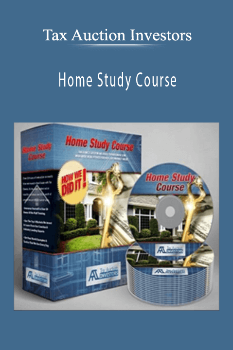 Home Study Course – Tax Auction Investors