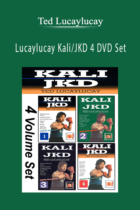 Lucaylucay Kali/JKD 4 DVD Set – Ted Lucaylucay