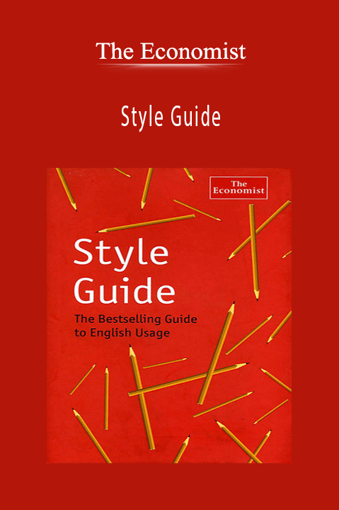 Style Guide – The Economist