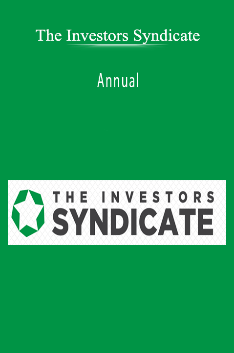 Annual – The Investors Syndicate
