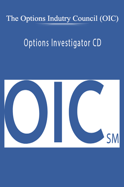 Options Investigator CD – The Options Indutry Council (OIC)
