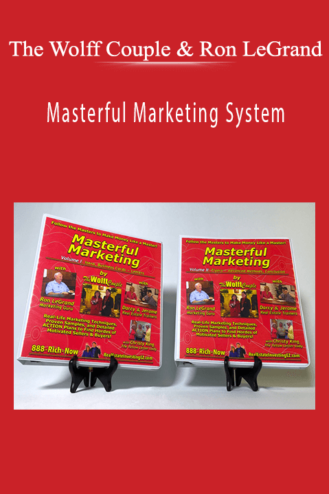 Masterful Marketing System – The Wolff Couple and Ron LeGrand